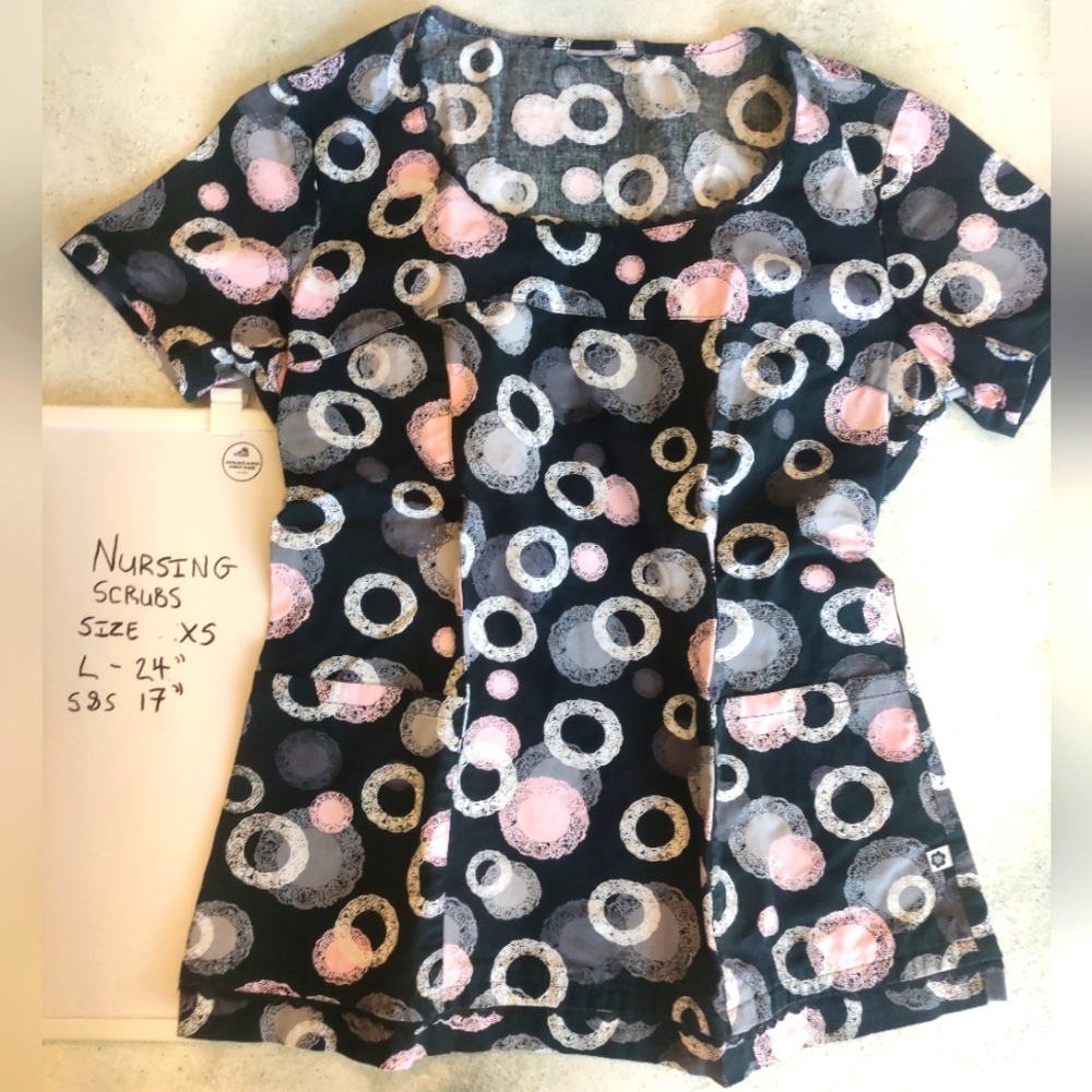 Nurses Scrub Top Size Xtra Small
